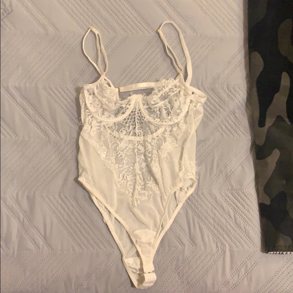 Lingerie bodysuit.